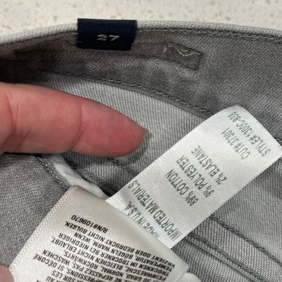 Citizens of Humanity Avedon Gray Low Rise Ultra Skinny Gray Jeans Size 27 - Picture 15 of 15